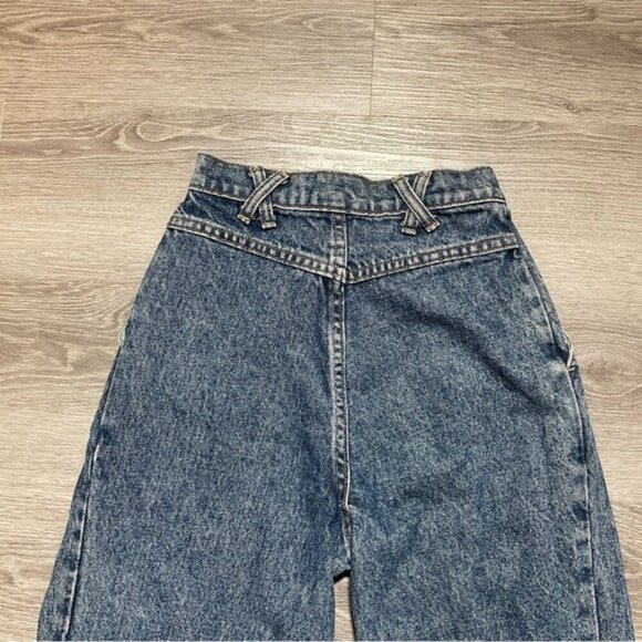 Brass Blue Jeans High Rise Straight Leg 90s Vintage - Picture 2 of 8